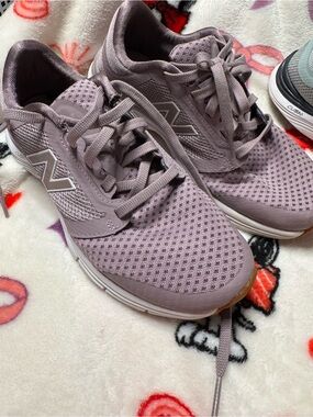 New Balance Women's Lace-Up Athletic Sneakers in Dusty Mauve